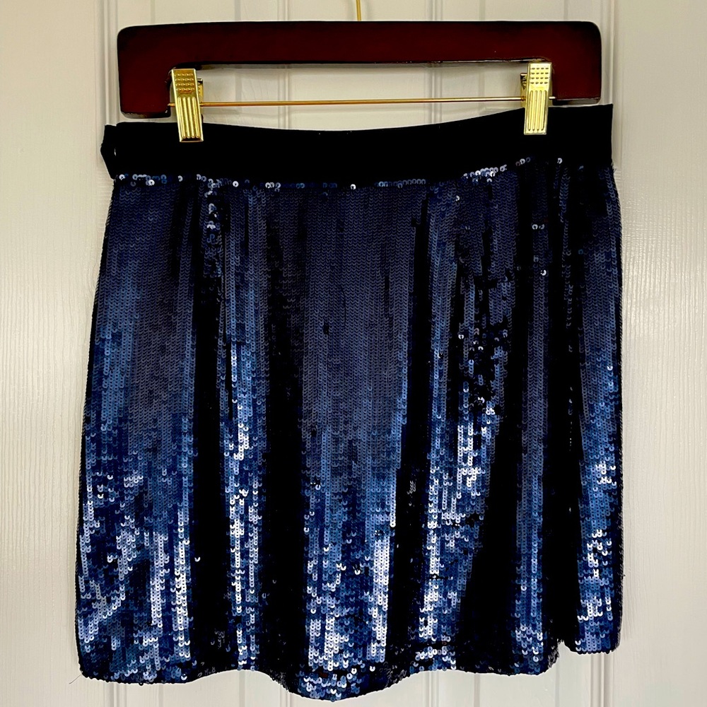 J. Crew Collection sequin mini skirt